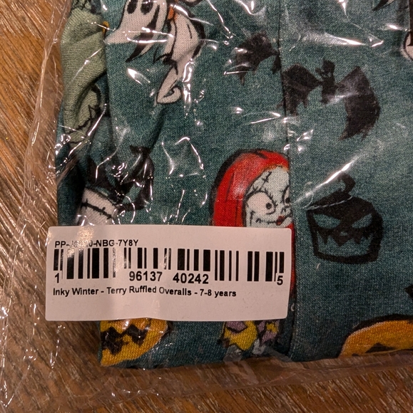 Terry Ruffled Overalls - Picture 4 of 4